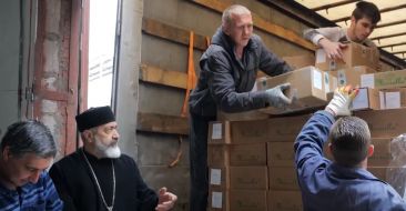 The Armenian Diocese of Russia and New Nakhichevan provides assistance to Donetsk and Lugansk refugees