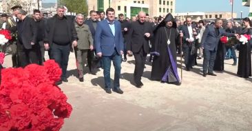 Artsakh commemorated the Holy Martyrs of the Armenian Genocide