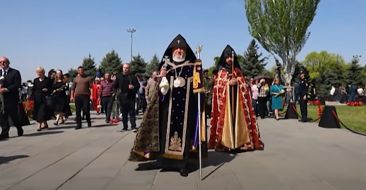 Intercessional Rite of the Holy Martyrs of the Armenian Genocide Offered in the Tsitsernakaberd Memorial Complex