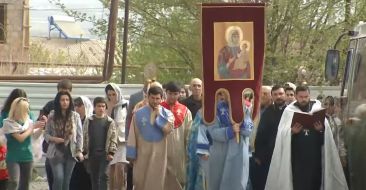 The 10th anniversary of the re-consecration and 170th annuversary of the construction of St. Hovhannes Church celebrated in Mkhchyan