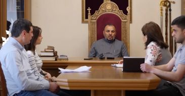 The Primate of the Artsakh Diocese answered the questions of the media at the press conference