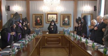 The Supreme Spiritual Council Meeting started in the Mother See of Holy Etchmiadzin