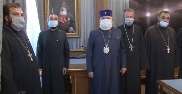 Armenian Pontiff Conveyed His Blessings to the Priests Leaving for Artsakh