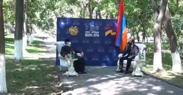 Catholicos of All Armenians Met with NA President