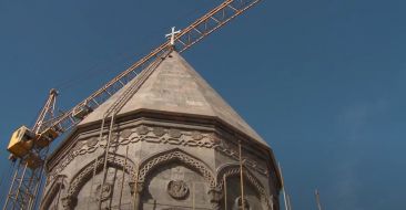 Restoration and Strengthening Works of the Roof Slabs of the Mother Cathedral have been started