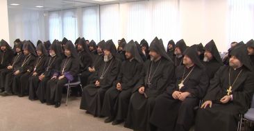The newly elected Primates of the foreign dioceses of the Armenian Apostolic Church