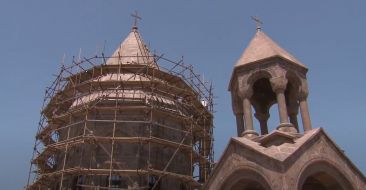 Restoration works of the Mother Cathedral of Holy Etchmiadzin have come to an end