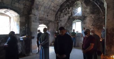 Consecration of the Dome Cross of St. Sarkis Curch of Dovegh