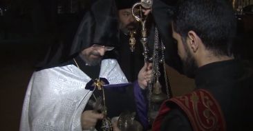 The Newly Elected Armenian Patriarch of Constantiapole Arrives at the Mother See