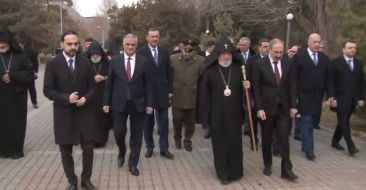 Prayer on the Occasion of the Anniversary of Sumgait Pogroms in Tsitsernakaberd