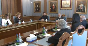 The meeting of the WCC Delegation with the Catholicos of All Armenians