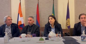Visit of the Artsakh President's Adviser on Diaspora Affairs to the Armenian Diocese of Brazil