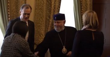 Catholicos of All Armenians Received the Ambassador of Australia to the Republic of Armenia