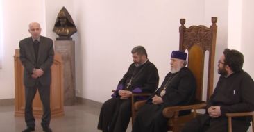 Catholicos of All Armenians Hosted the Employees of the Republican Center for AIDS Prevention