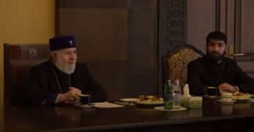 Columnists of the "Christian Armenia" Biweekly were Hosted by the Catholicos of All Armenians