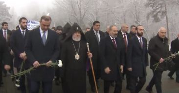 Armenia Honors Memory of Baku Pogrom Victims