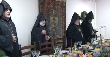 Celebration on the Eve of New Year in Holy Etchmiadzin