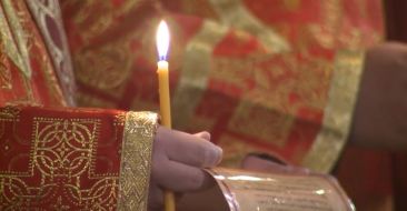 Candlelight Divine Liturgy in the St. Sarkis Mother Cathedral of Yerevan