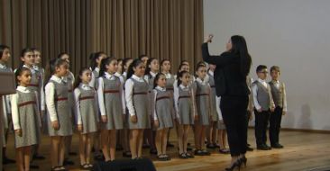 The 150th Birthday Anniversary of Komitas at the “Eurnekian” Public School