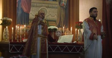 Feast of the Holy Apostles St. Thaddeus and St. Bartholomew in the St. Taddeus Church of Masis