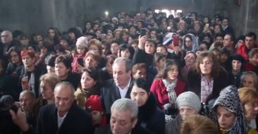 Re-consecration of the St. Mnias Church of Jrarat Village