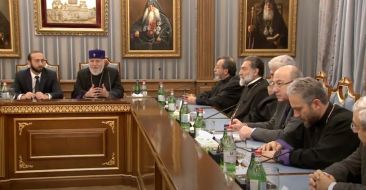 President of the National Assembly of Armenia Visited the Mother See