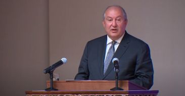 Speech of the President of Armenia on the Opening Ceremony of the Pontifical Residence