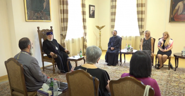 The Catholicos of All Armenians received KDP employees