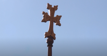 Procession of the Cross in the Holy Cross Church of Arabkir