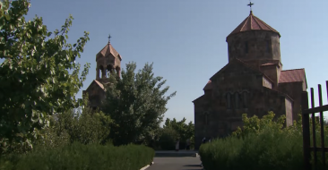 The Feast of the Holy Cross in the Saint Cross Church of Charbakh