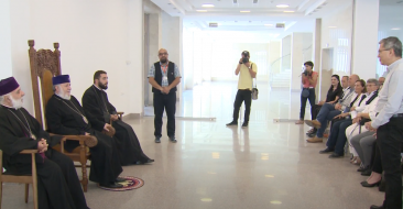 The All-Armenian Catholicos received the leaders of "World Vision".