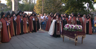 Procession of the Cross at the Mother See