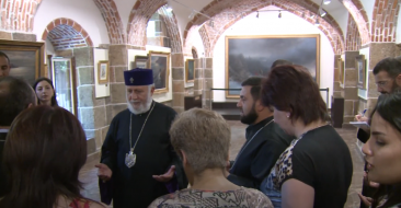 The Catholicos of All Armenians met with the pilgrims