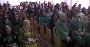 Lecture at the state Pedagogical University of Vanadzor