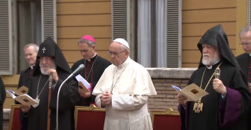 Statue of St. Gregory of Narek was Unveiled in the Vatican Garden