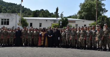 Army Chapel Consecrated in Qarvajar