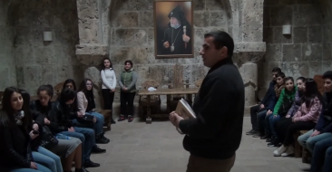 Public Lesson Held at the Haghartsin Monastery