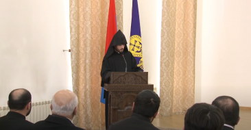 Catholicos of All Armenians Conveyed his Blessings to Fr. Yeremia