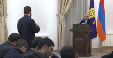 Lecture at the Gevorkian Theological Seminary