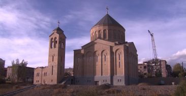 Construction Work Continues for the New Church of Arabkir