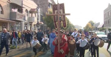 Feast of the Holy Evangelists Celebrated in Artashat