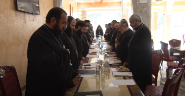 Clergy Meeting at the Armenian Diocese of New Nakhijevan and Russia