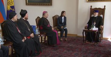 Visit of the Spiritual Leaders of the Christian Communities of Iraq