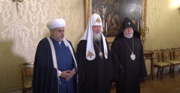 Trilateral Meeting of Spiritual Leaders Held in Moscow