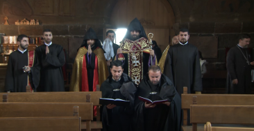 The Service of Bestowing the Rank of Archimandrite-2016