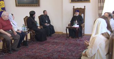 Coptic Orthodox Church Pilgrims Visited Mother See