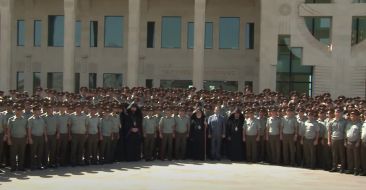 Graduates from the Military Educational Institutions Visited the Mother See