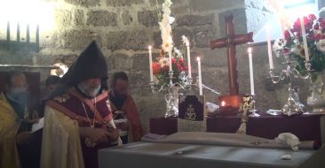 Re-consecration of a Church in the Kurtan Village