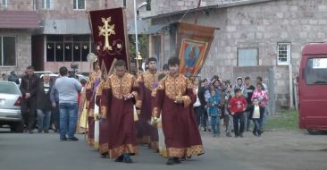 Feast of the Apparition of the Holy Cross was Celebrated in Aparan