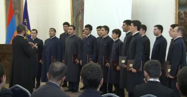 Presentation of Seminary Website and Release of New DVD by the Etchmiadzin Choir